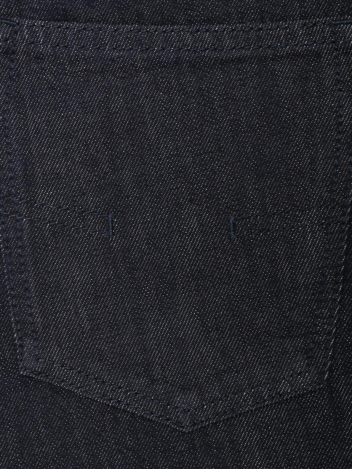 Джинсы из хлопка с карманами Salvatore Ferragamo  –  Деталь1  – Цвет:  Синий