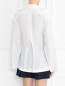 Шелковая блуза с запахом Alberta Ferretti  –  Модель Верх-Низ1