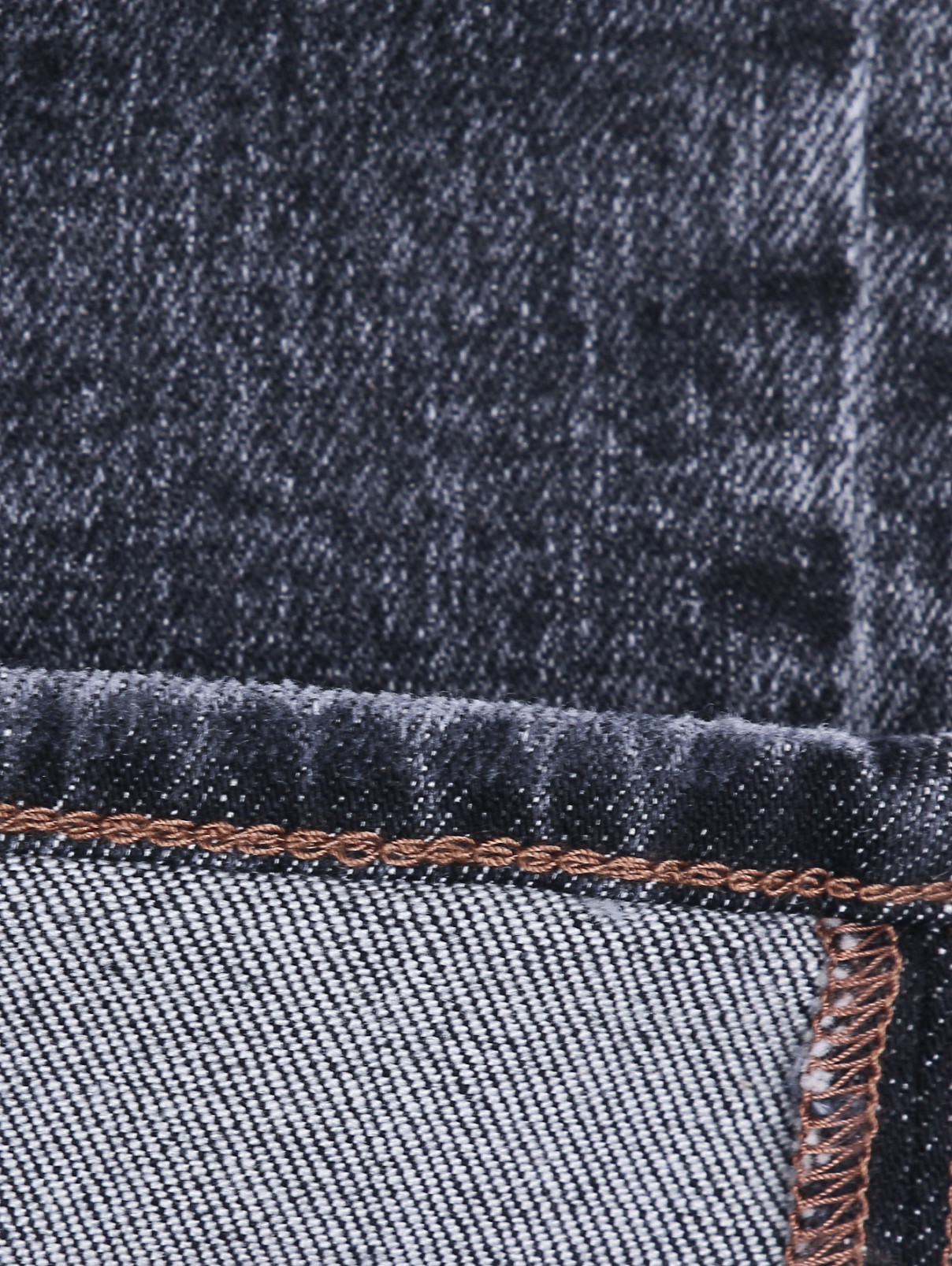 Зауженные джинсы из смешанного хлопка Calvin Klein Jeans  –  Деталь2