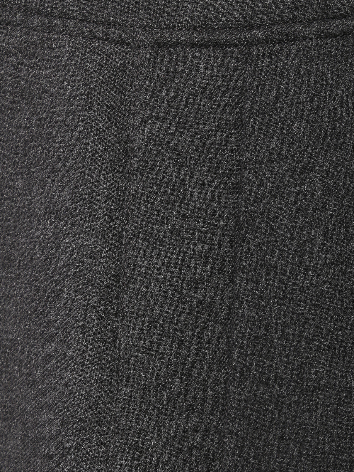 Брюки на резинке широкого кроя Ami  –  Деталь  – Цвет:  Серый