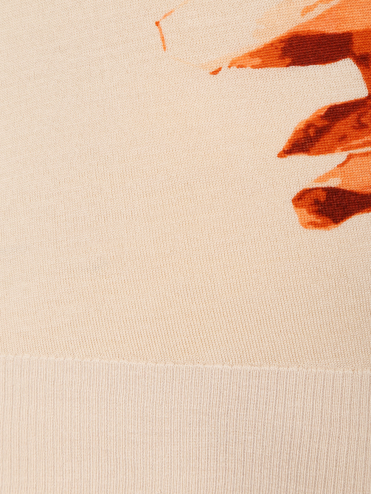 Джемпер из шерсти с цветочным узором Marina Sport  –  Деталь  – Цвет:  Узор