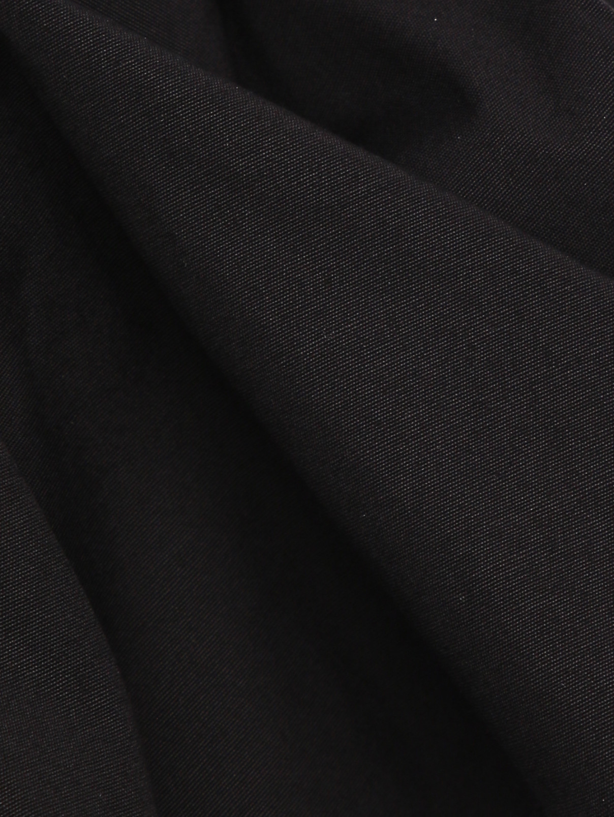 Платье-миди из хлопка Carolina Herrera  –  Деталь  – Цвет:  Черный