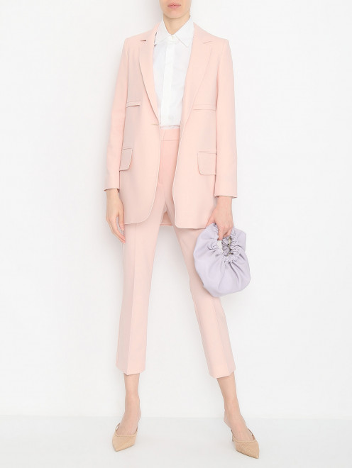 Брюки из шерсти укороченные Max Mara - МодельОбщийВид