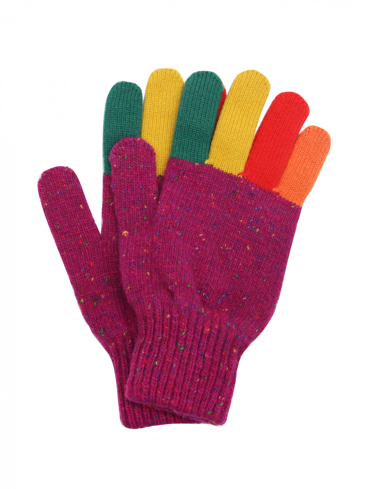 Перчатки из шерсти Paul Smith  –  Общий вид  – Цвет:  Мультиколор