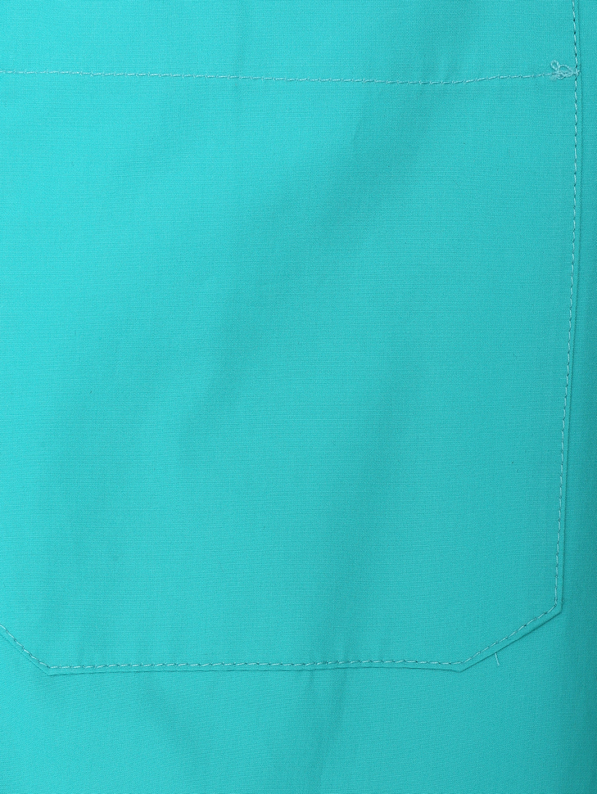 Кюлоты из хлопка с карманами Aspesi  –  Деталь1  – Цвет:  Зеленый