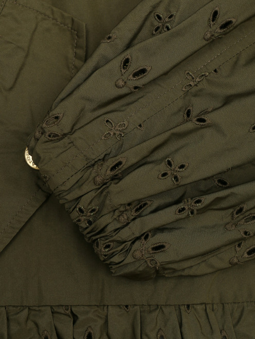 Куртка с вышивкой на молнии - Деталь1