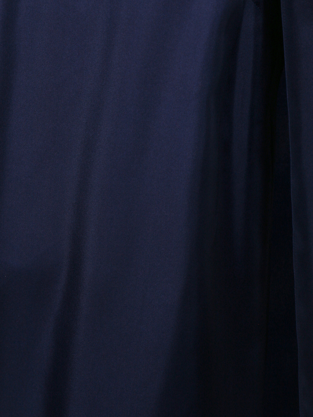 Платье свободного фасона из шелка на резинке Veronique Branquinho  –  Деталь  – Цвет:  Синий