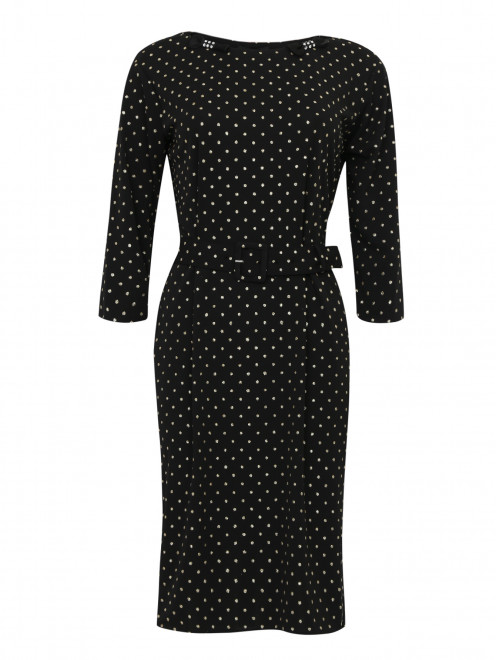 Платье-футляр с узором и декоративной отделкой Marc Jacobs - Общий вид