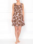 Платье из хлопка с цветочным принтом Valery Prestige  –  Модель Общий вид