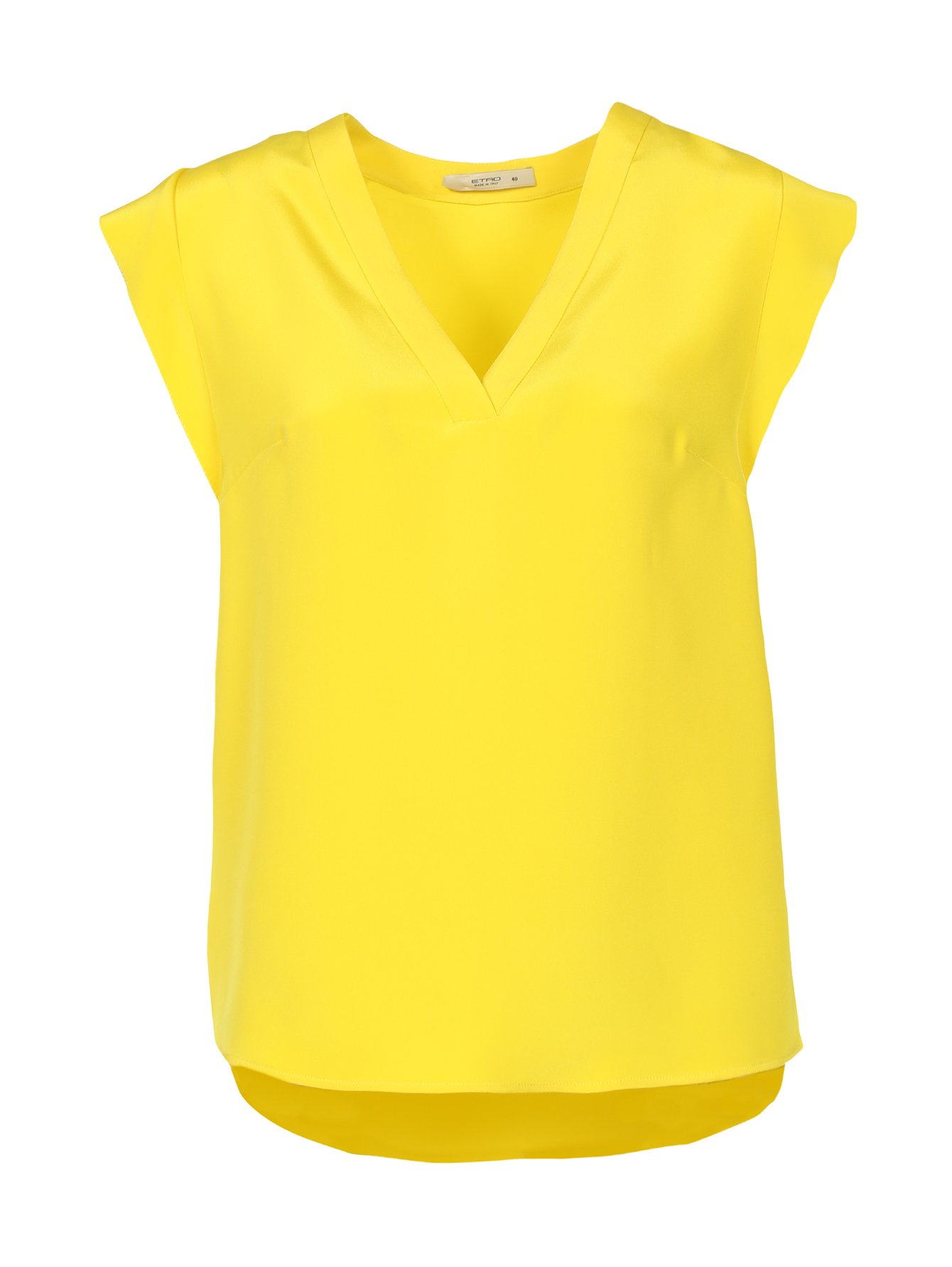 Желтая блузка