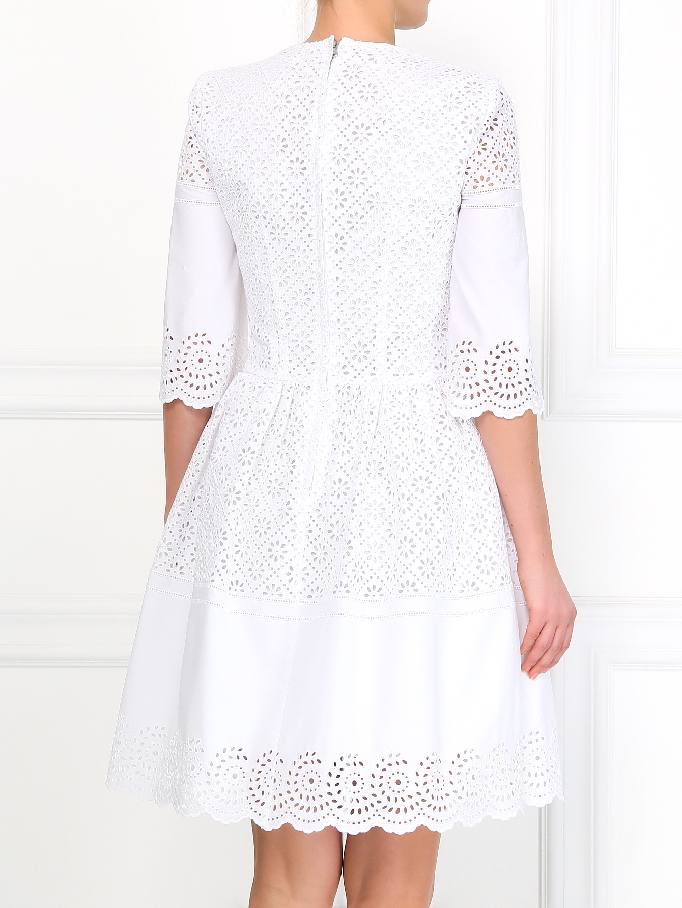 Валберис белое кружевное платье