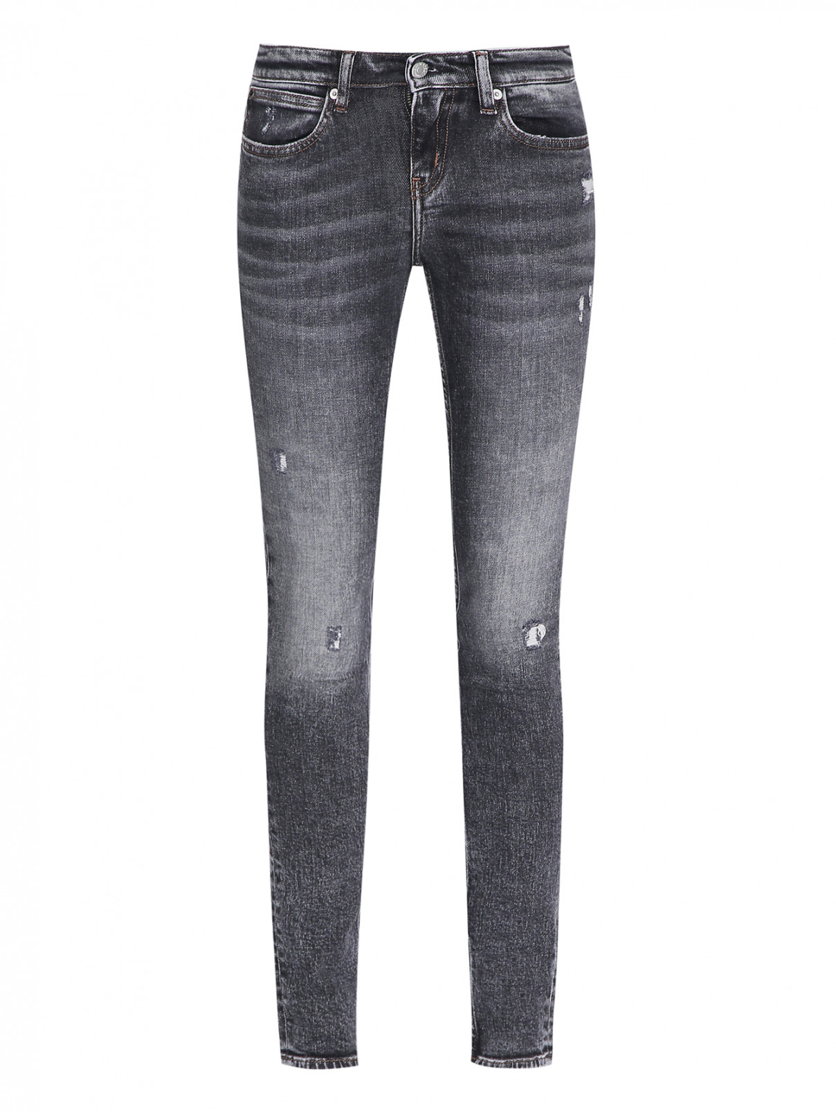 Зауженные джинсы из смешанного хлопка Calvin Klein Jeans  –  Общий вид