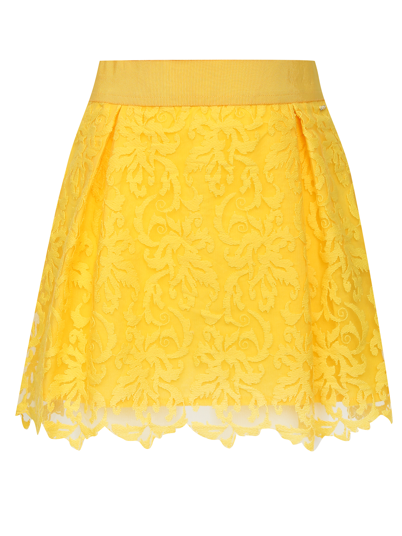 Желтая юбка детская