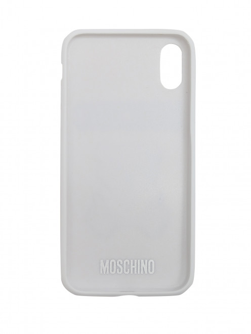 Чехол для IPhone 8 с принтом  Moschino - Обтравка1