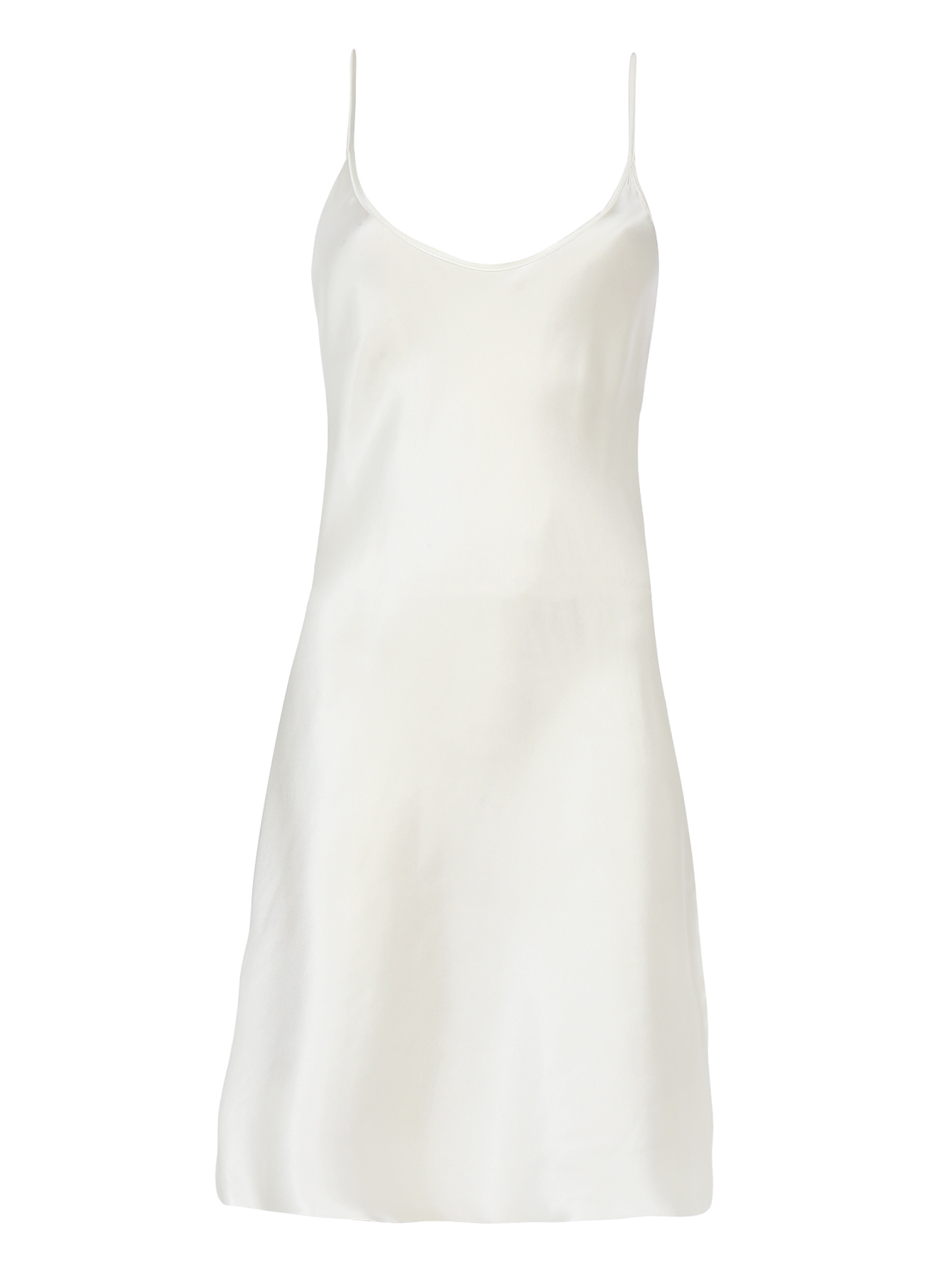 Платье Ermanno Scervino белое шелк