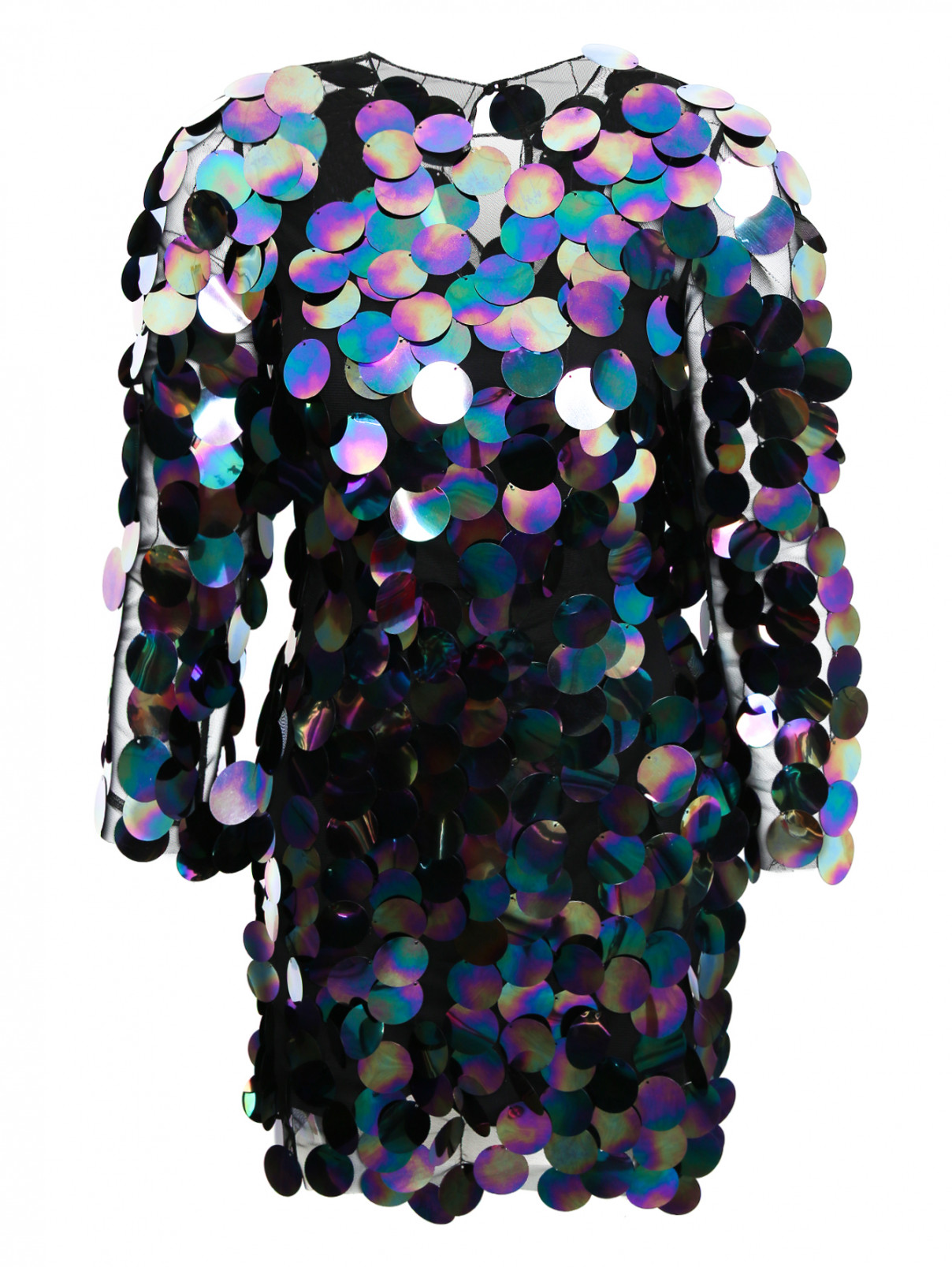 Платье в стиле диско с пайетками