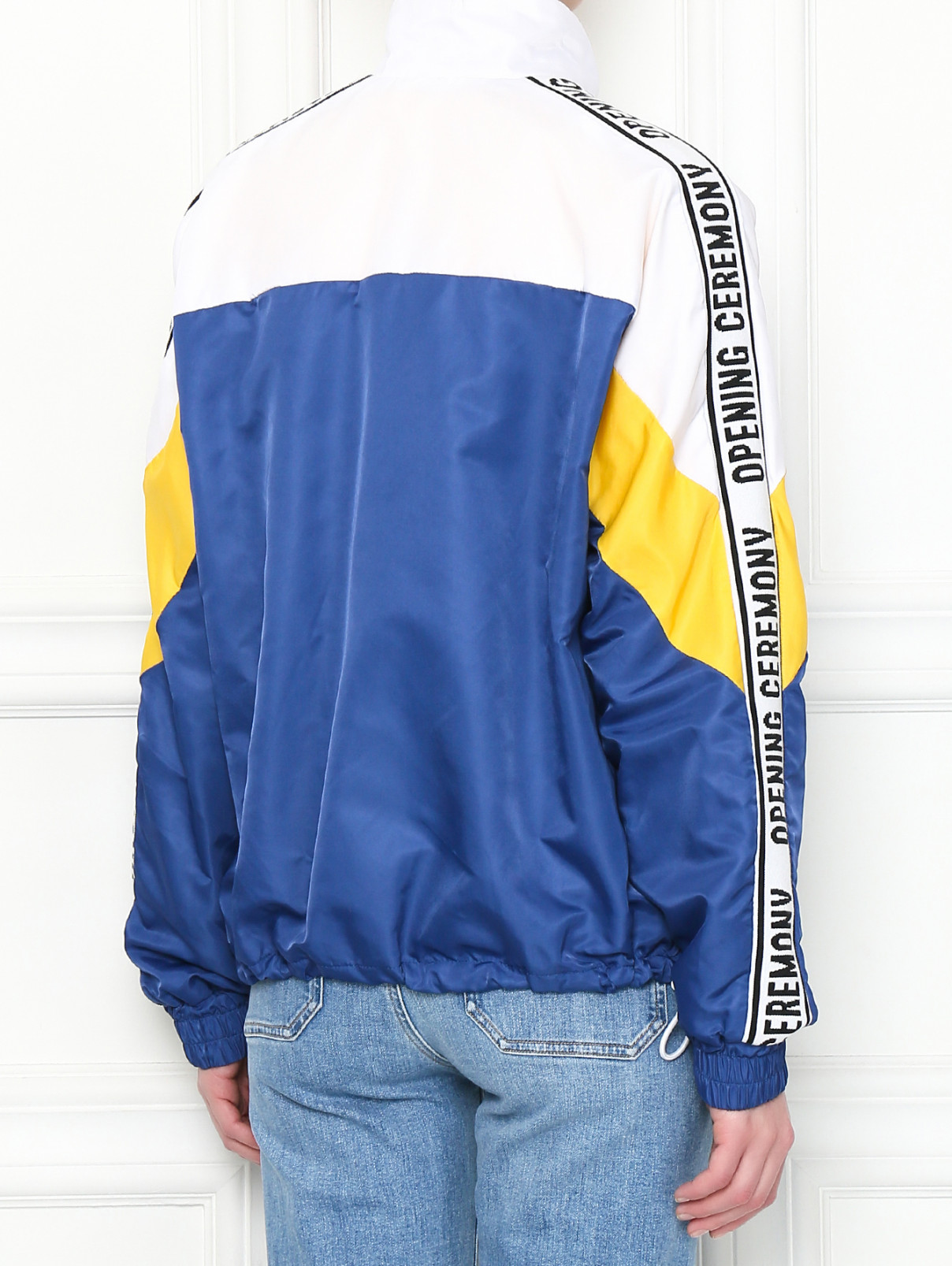 Куртка на молнии с контрастной отделкой Opening Ceremony  –  МодельВерхНиз1  – Цвет:  Мультиколор