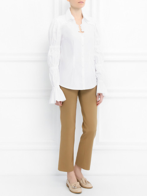 Блуза из хлопка Vivetta - Модель Общий вид