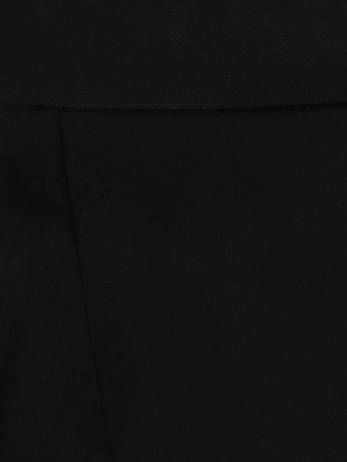 Брюки из хлопка зауженные Marc Jacobs  –  Деталь  – Цвет:  Черный